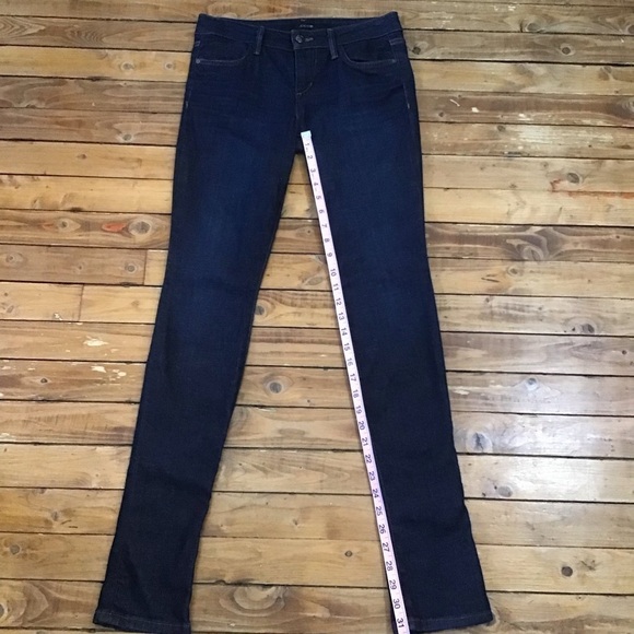 JOE’S jeans Visionaire skinny low rise dark blue lightweight denim size 25 - Picture 6 of 11